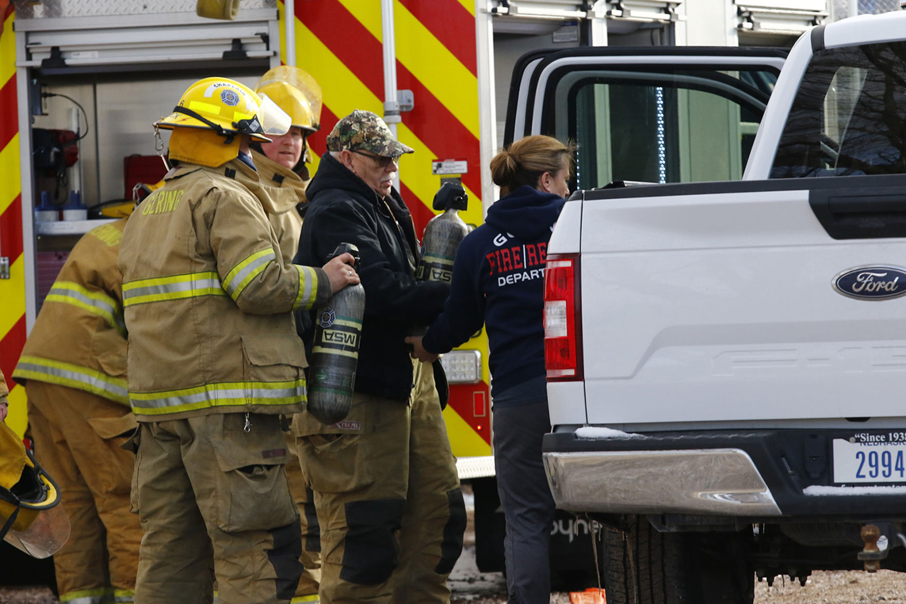 PHOTOS: Gering Fire on Easter Day 2020